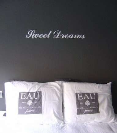 Sweet dreams muur sticker