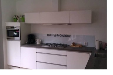 Keukensticker Baking & Cooking sticker