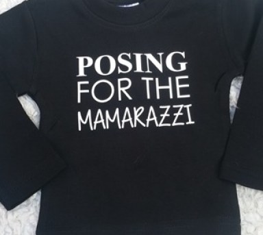 Sweater Pozing for the mamarazzi 