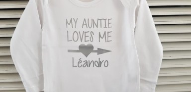 Romper My aunt auntie aunts of aunties love me ( tante tantes )  