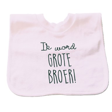 Baby Slabbetje met tekst