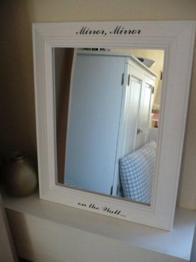 mirror mirror sticker