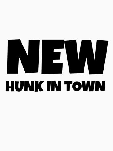 Muursticker Kinderkamer jongens New Hunk in town
