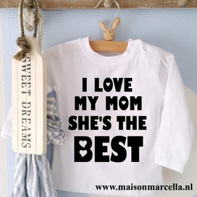 Shirtje, tekst, mom, mama, moederdag