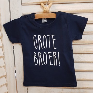 Shirt met tekst grote broer 