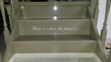 Home is where the heart is sticker