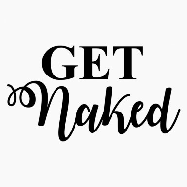 Sticker Get Naked